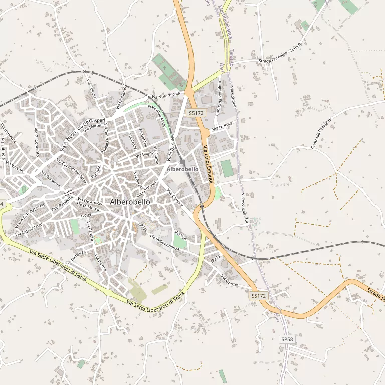 Mappa ALBEROBELLO