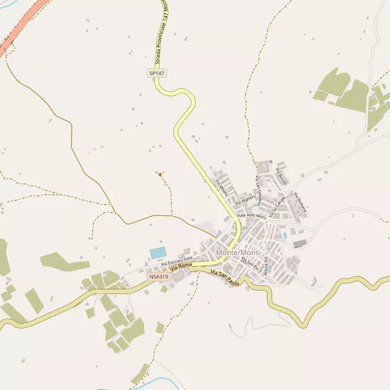 Mappa MONTI