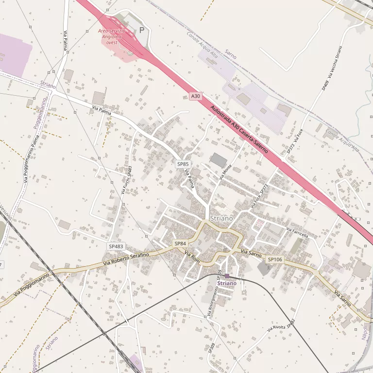 Mappa STRIANO