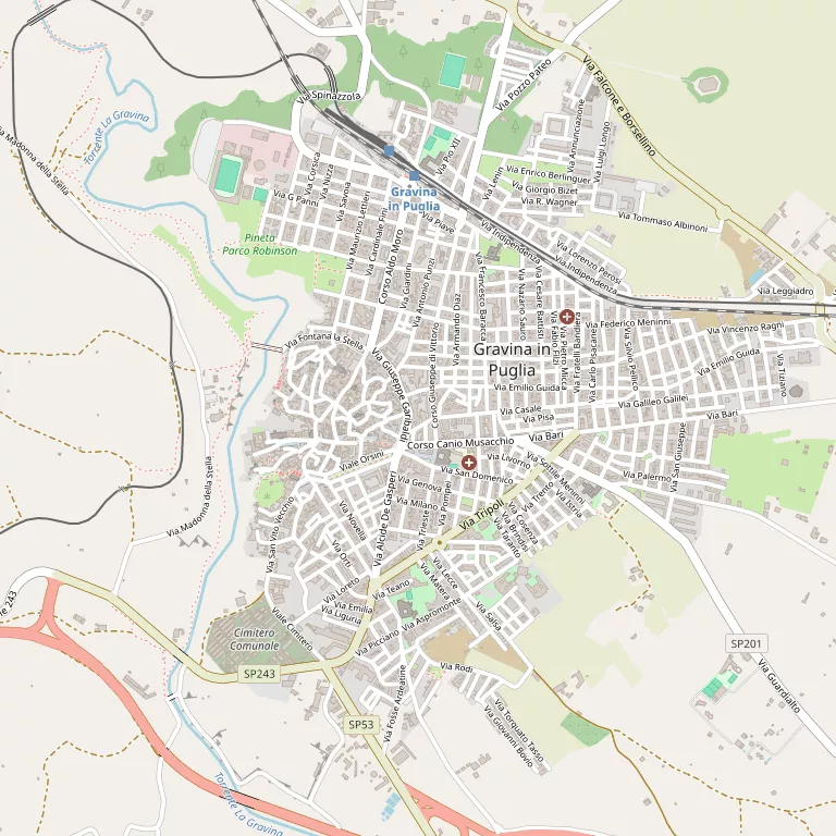 Mappa GRAVINA IN PUGLIA
