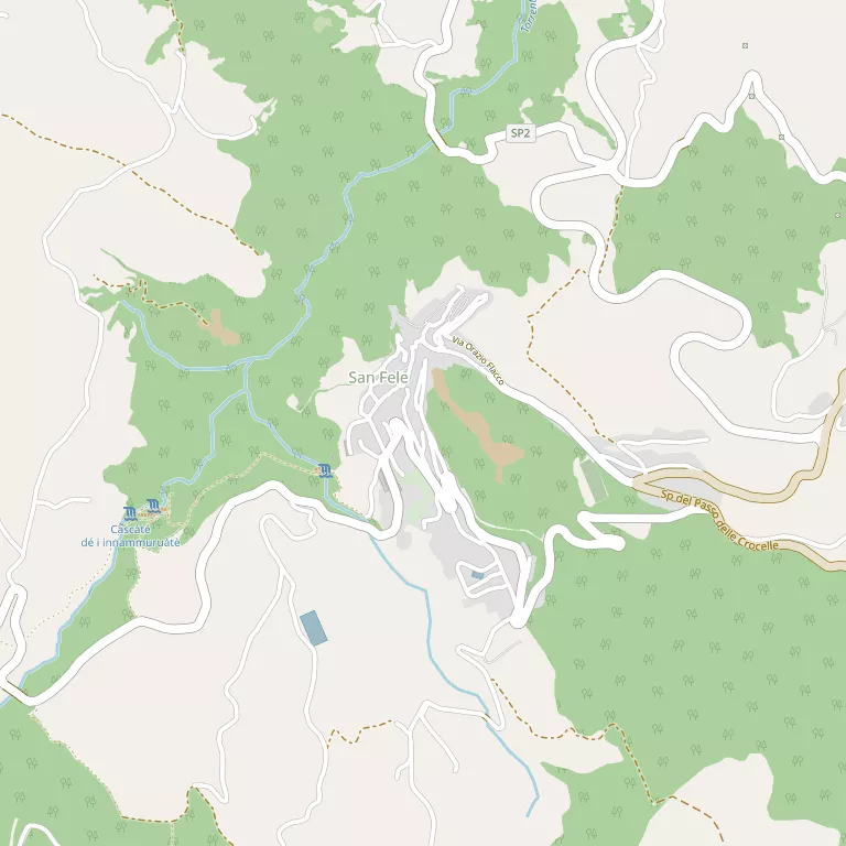Mappa SAN FELE