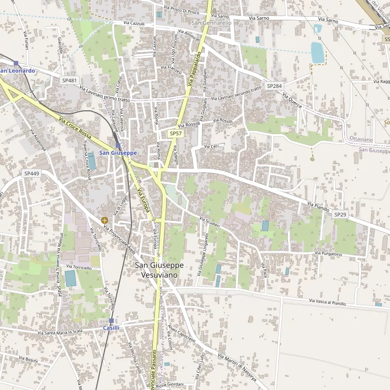 Mappa SAN GIUSEPPE VESUVIANO