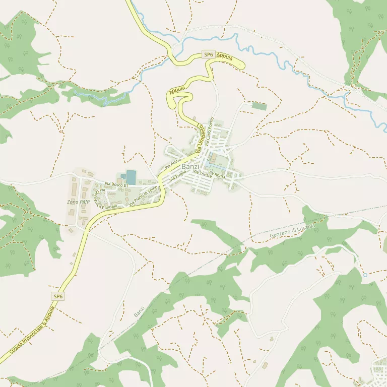 Mappa BANZI