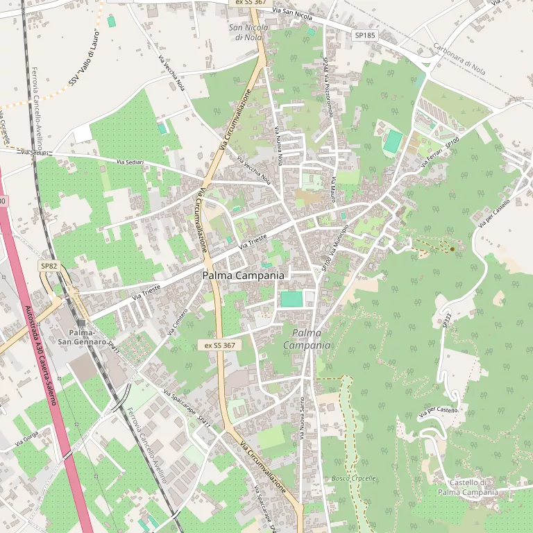 Mappa PALMA CAMPANIA