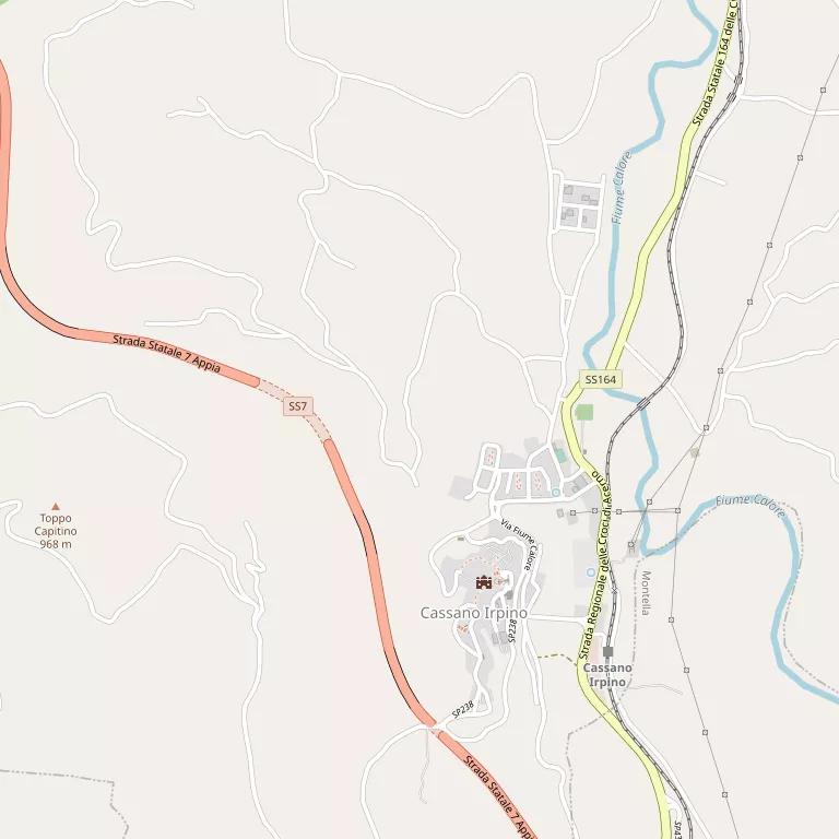 Mappa CASSANO IRPINO