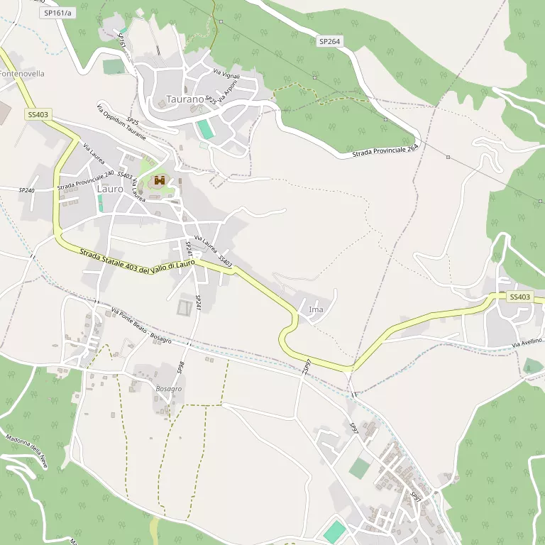 Mappa LAURO