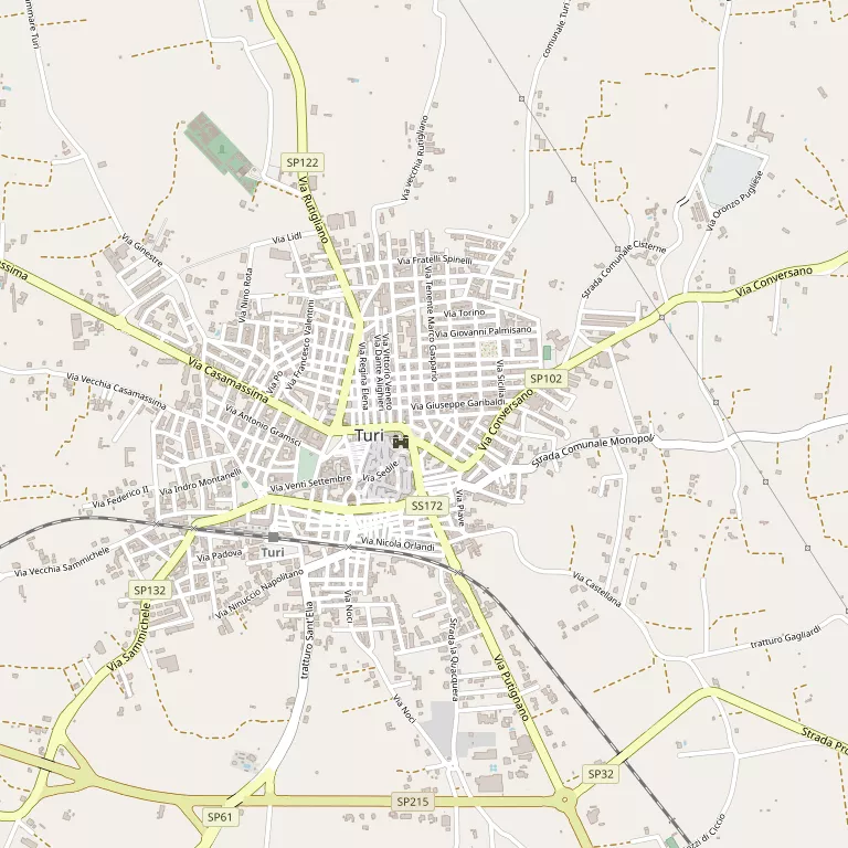 Mappa TURI