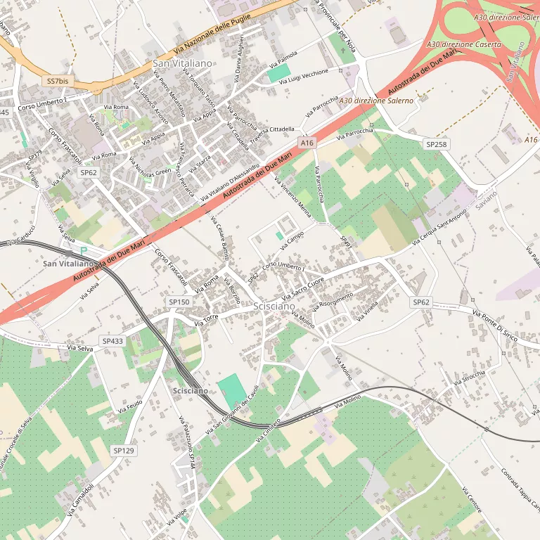 Mappa SCISCIANO