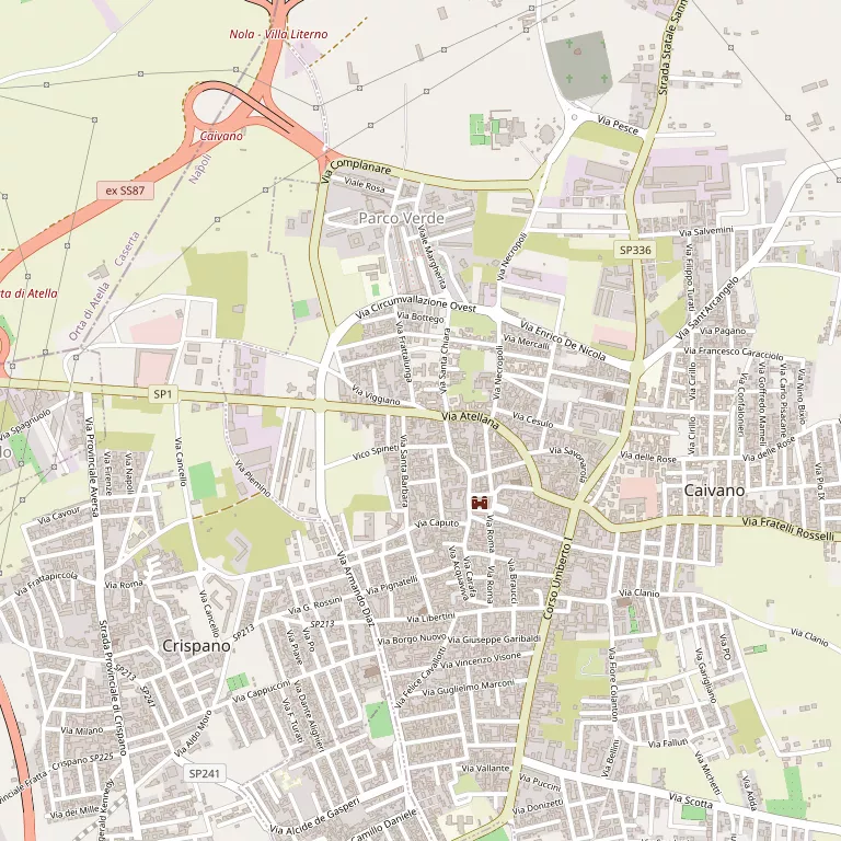 Mappa CAIVANO