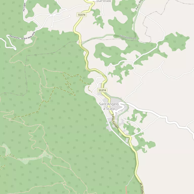 Mappa SANT'ANGELO A SCALA
