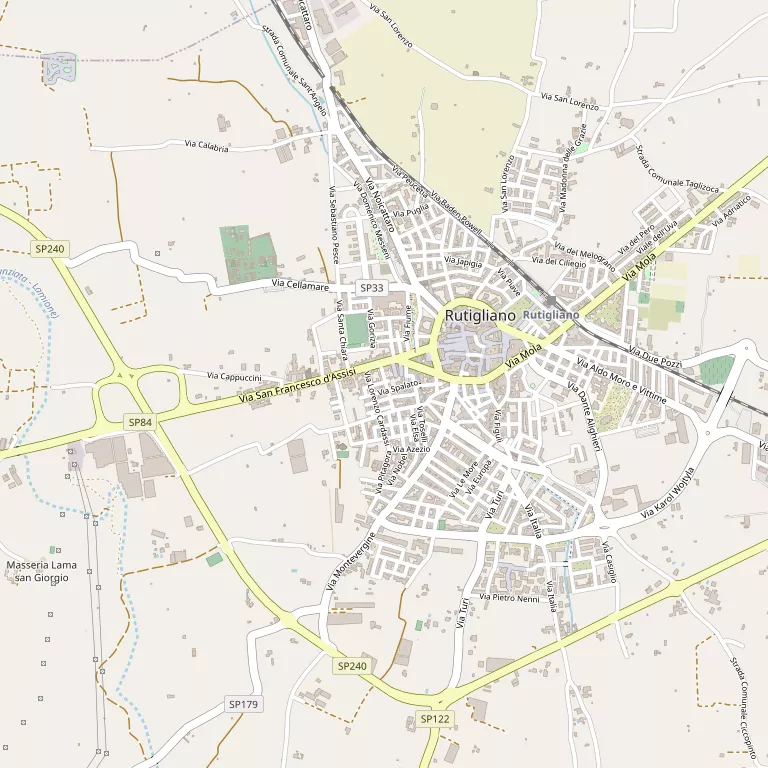 Mappa RUTIGLIANO