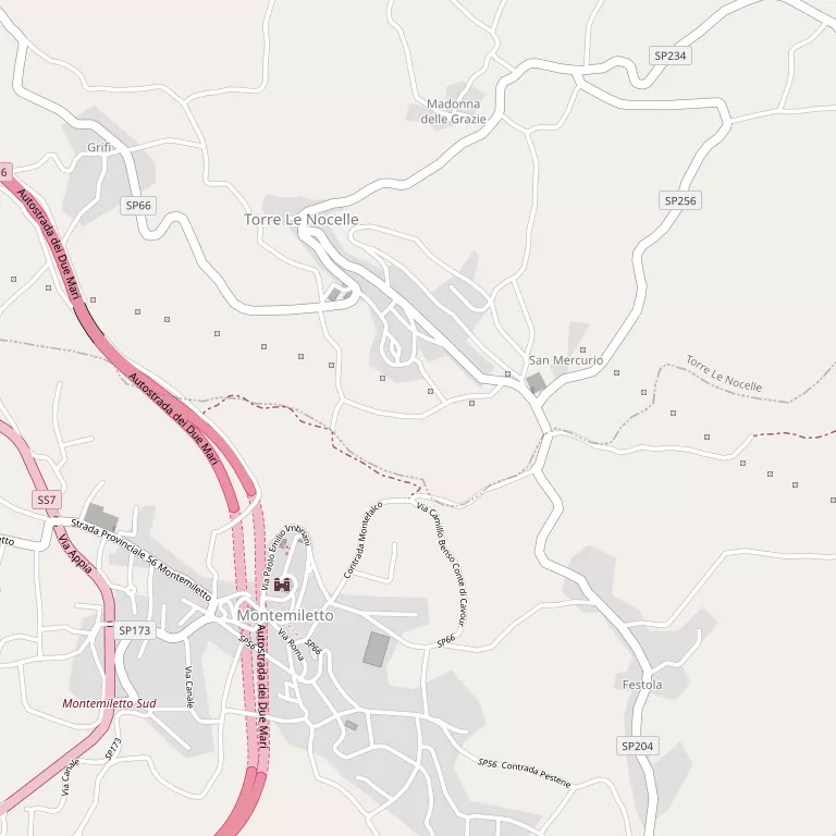 Mappa MONTEMILETTO