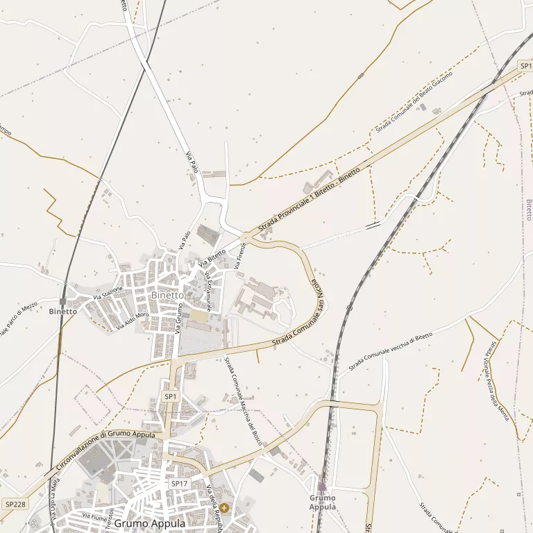 Mappa BINETTO