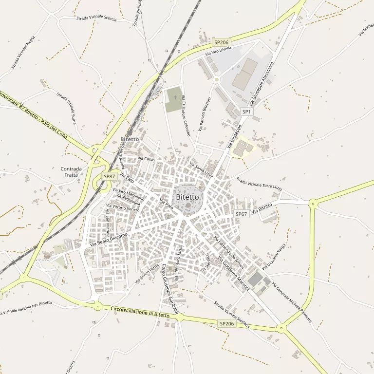 Mappa BITETTO