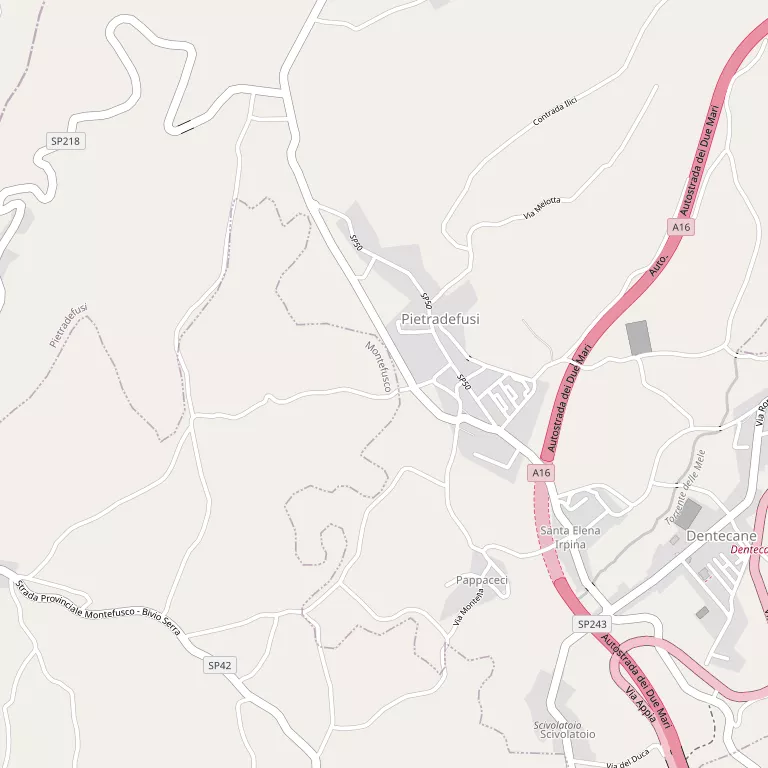 Mappa PIETRADEFUSI