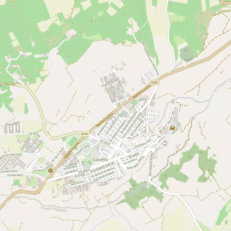 Mappa LAVELLO
