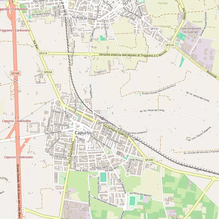 Mappa CAPURSO