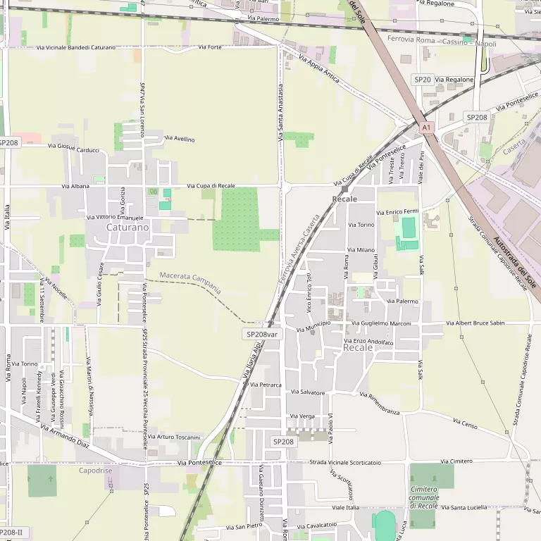 Mappa RECALE