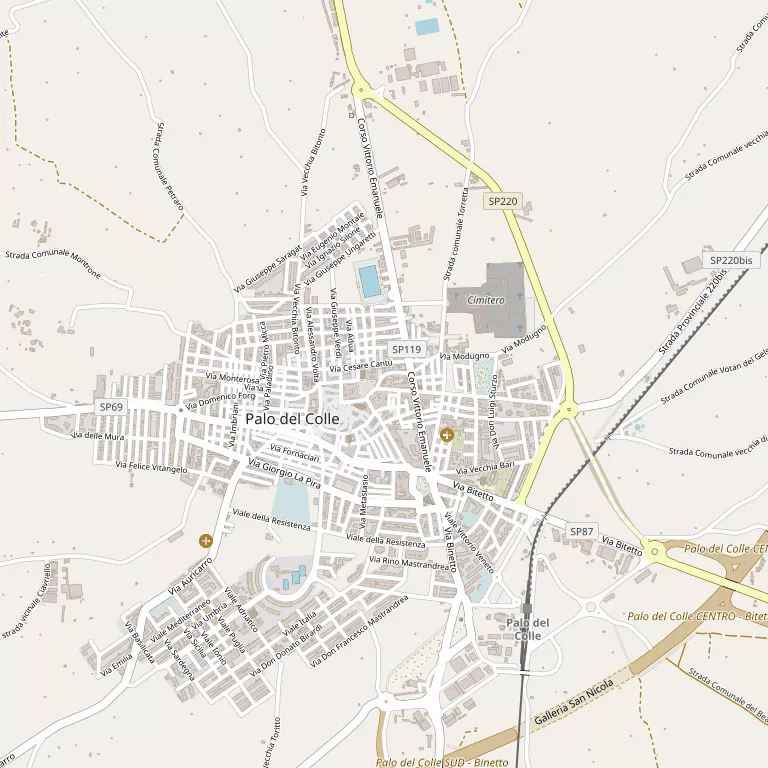 Mappa PALO DEL COLLE