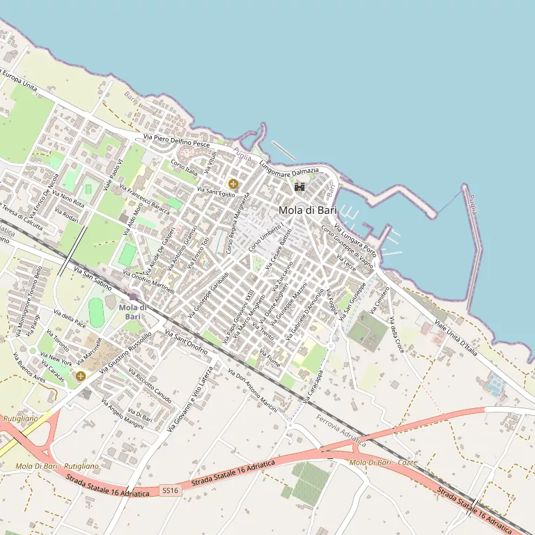 Mappa MOLA DI BARI