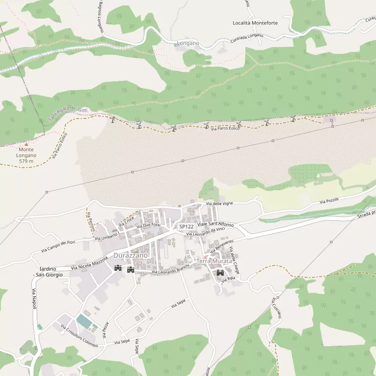 Mappa DURAZZANO