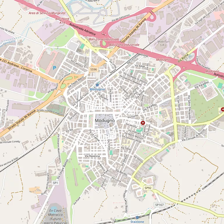 Mappa MODUGNO