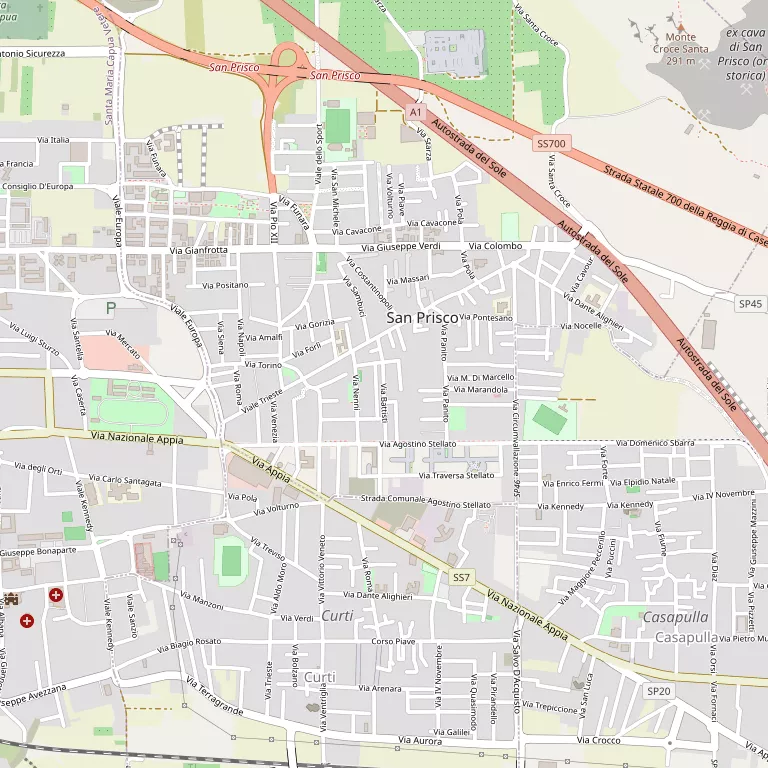Mappa SAN PRISCO