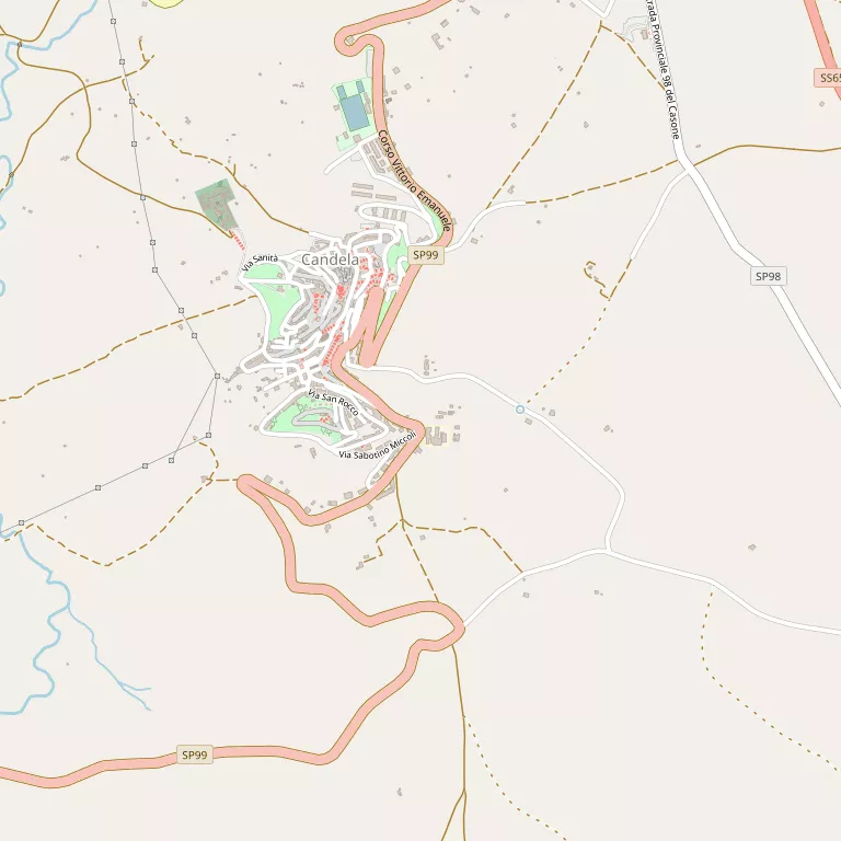 Mappa CANDELA