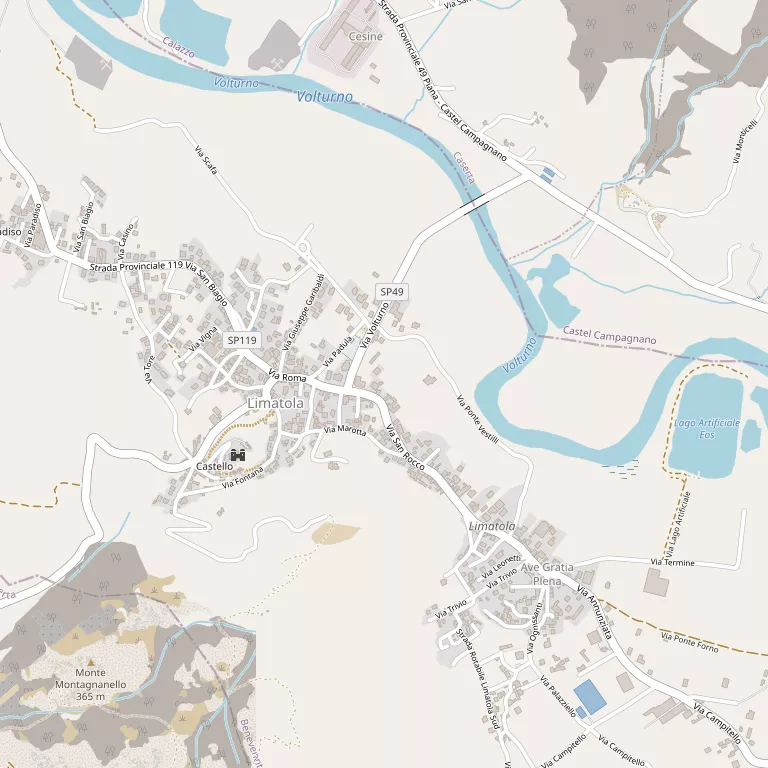 Mappa LIMATOLA