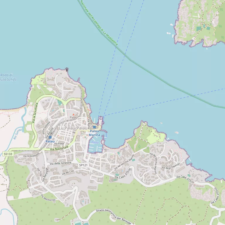 Mappa PALAU