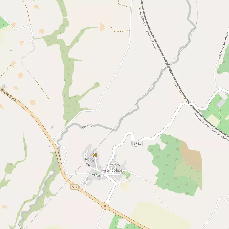 Mappa FRANCOLISE