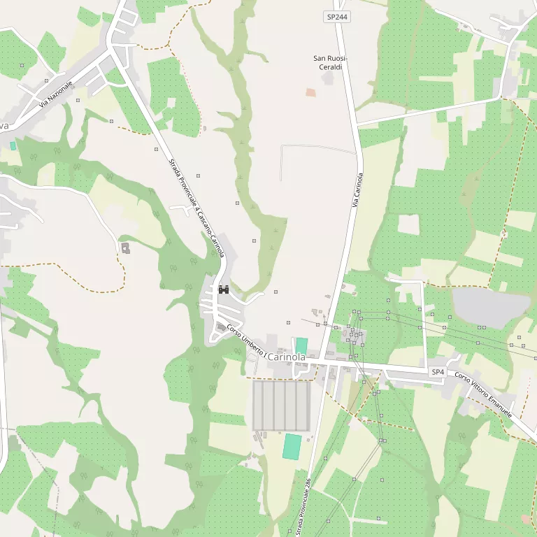 Mappa CARINOLA