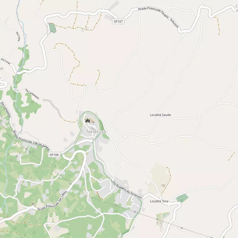 Mappa TORRECUSO