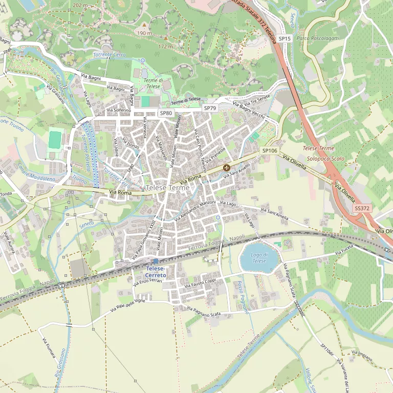 Mappa TELESE TERME