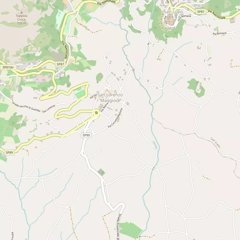 Mappa SAN LORENZO MAGGIORE