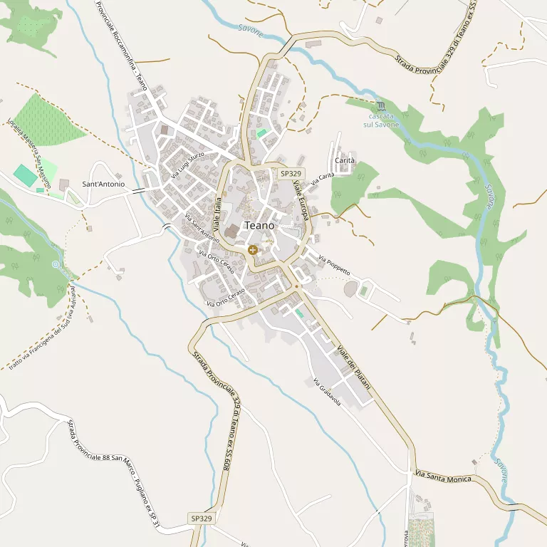 Mappa TEANO