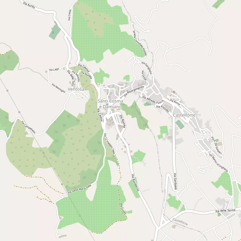Mappa SANTI COSMA E DAMIANO