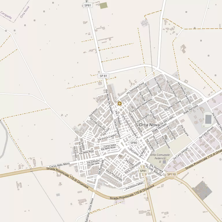 Mappa ORTA NOVA