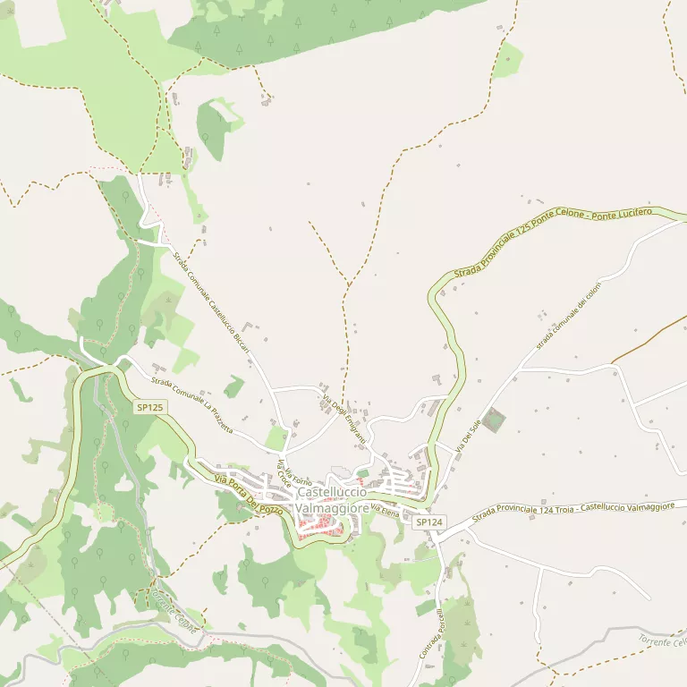 Mappa CASTELLUCCIO VALMAGGIORE