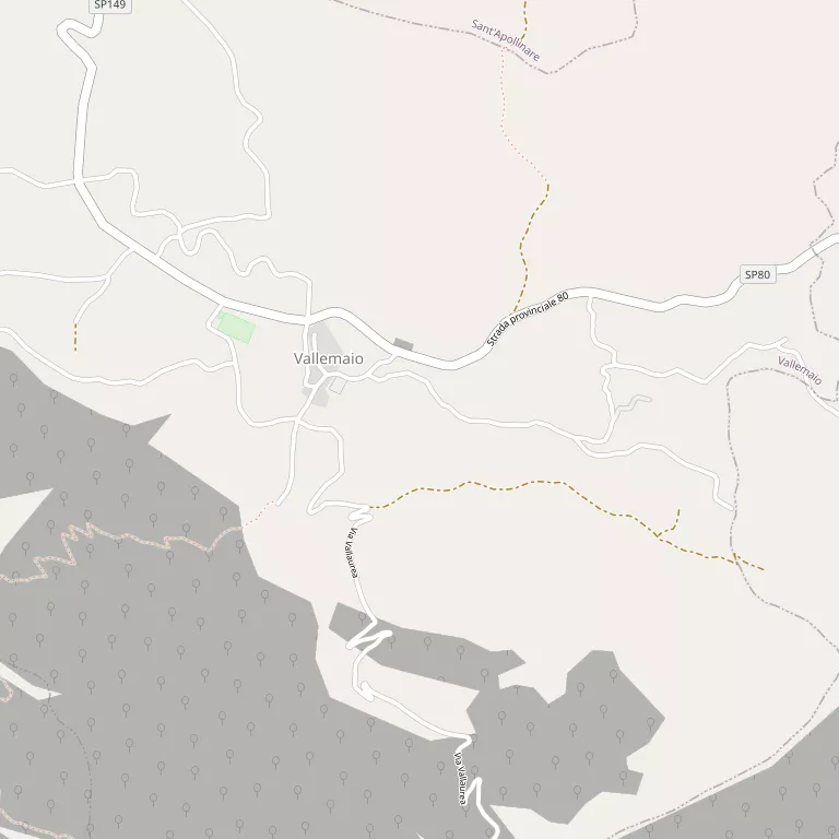 Mappa VALLEMAIO