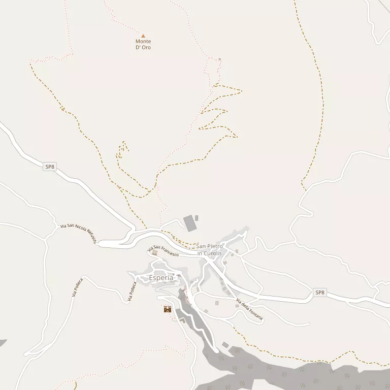 Mappa ESPERIA