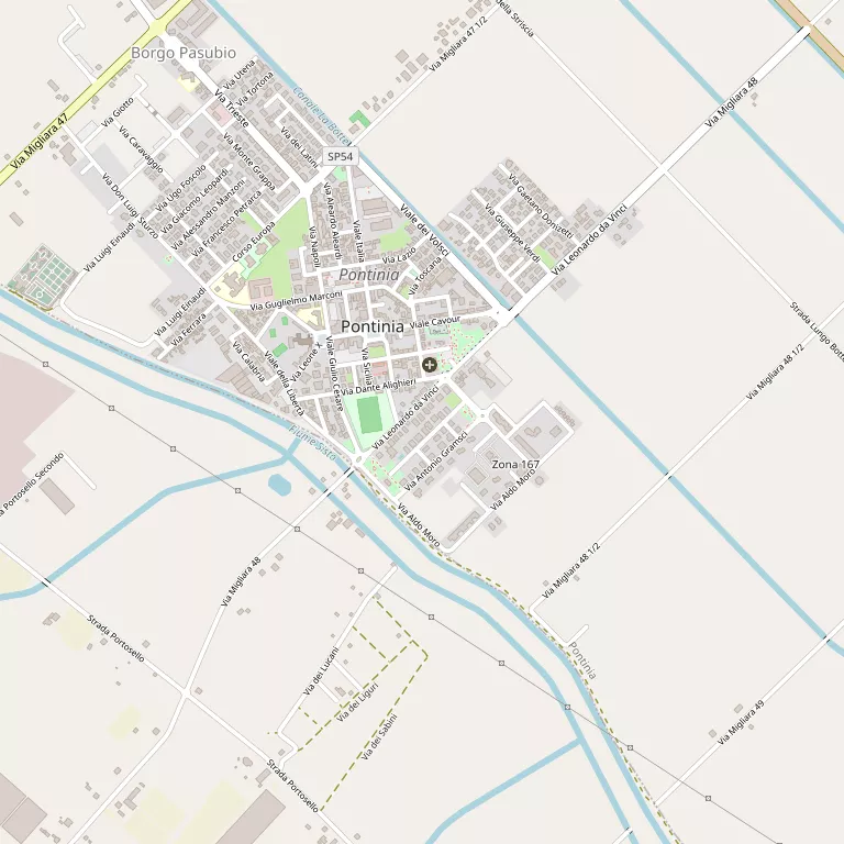 Mappa PONTINIA