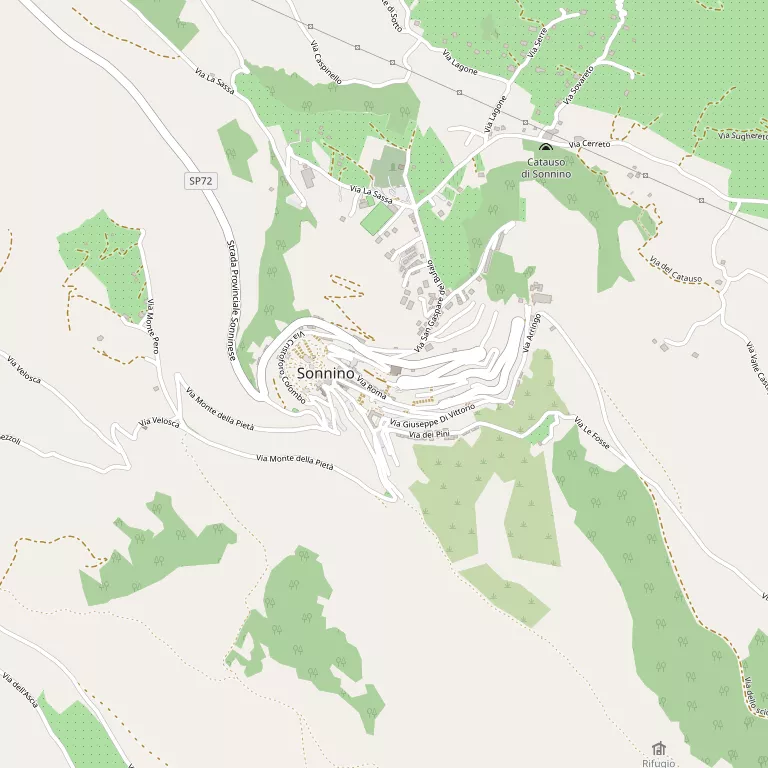 Mappa SONNINO