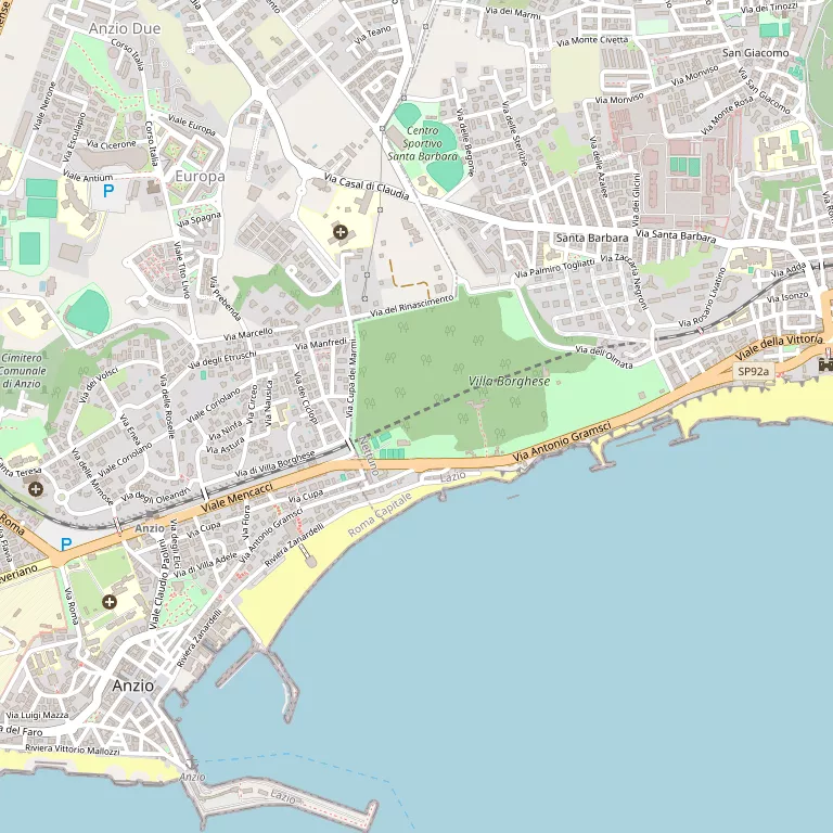 Mappa ANZIO