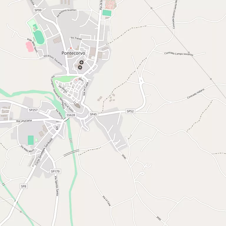 Mappa PONTECORVO