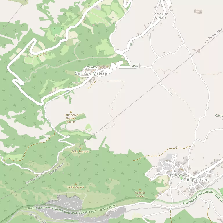 Mappa SAN POLO MATESE