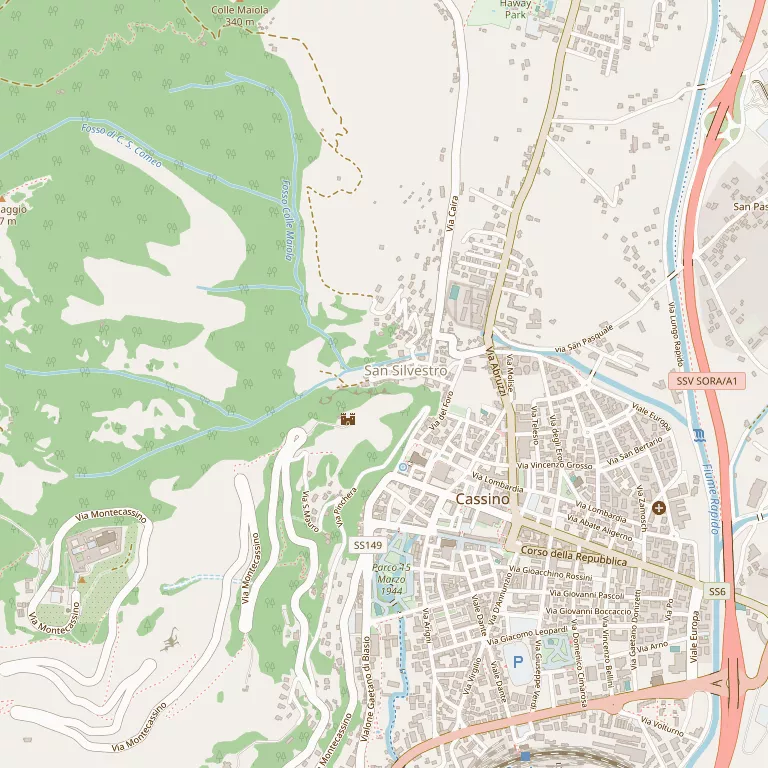 Mappa CASSINO