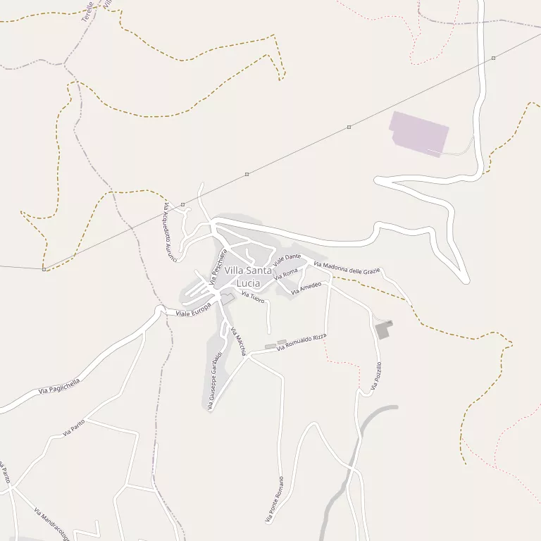 Mappa VILLA SANTA LUCIA