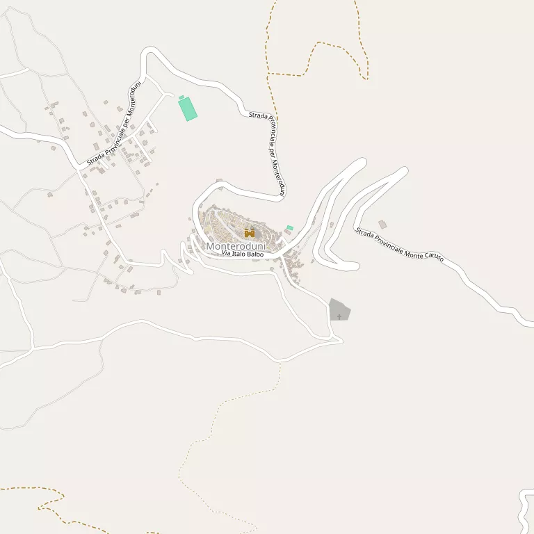 Mappa MONTERODUNI