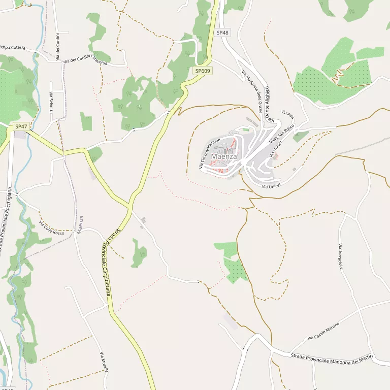 Mappa MAENZA
